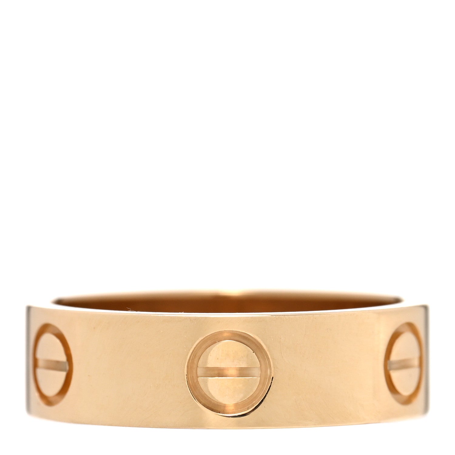 Cartier 18K Yellow Gold 5.5mm LOVE Ring 54 7 1 of 5