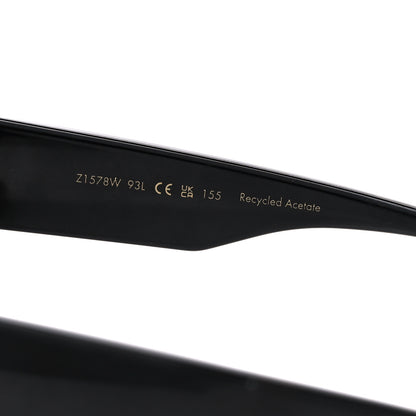 Louis Vuitton Acetate Swarovski Crystal Cyclone Sunglasses Z1578W Black 6 of 9