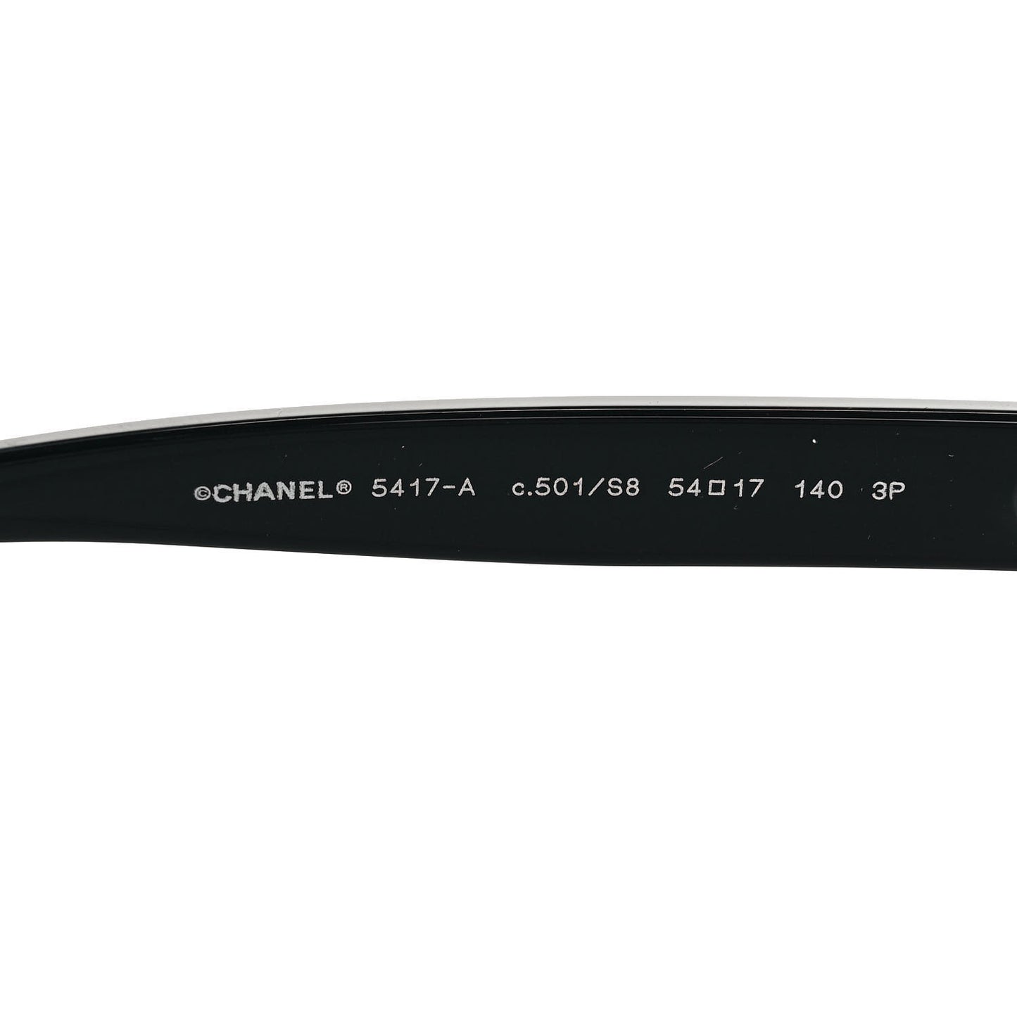 Acetate Polarized Square Sunglasses 5417-A Black