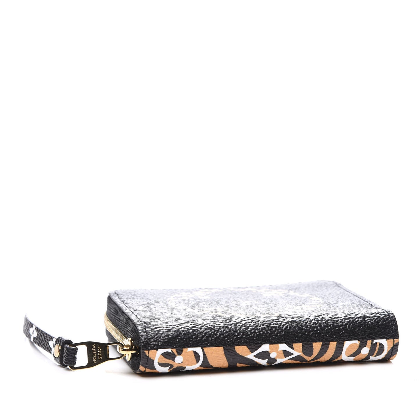 Monogram Giant Jungle Zippy Coin Purse Black