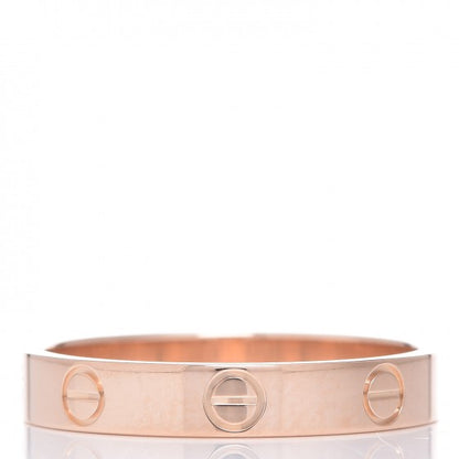 Cartier 18K Pink Gold 3.5mm LOVE Wedding Band Ring 59 8.75 3 of 5