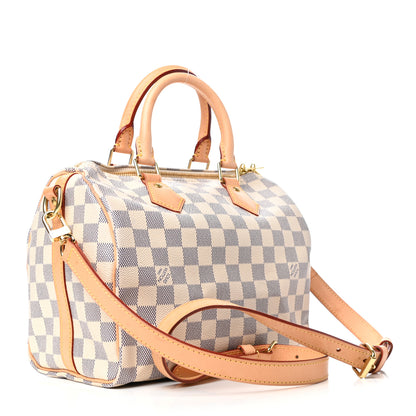 Louis Vuitton Damier Azur Speedy Bandouliere 25 3 of 11