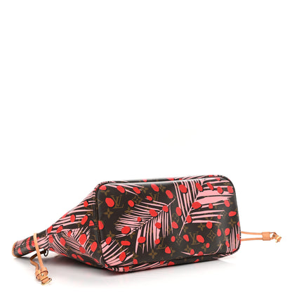 Louis Vuitton Monogram Jungle Dots Neo Neverfull MM Sugar Pink Poppy 3 of 9