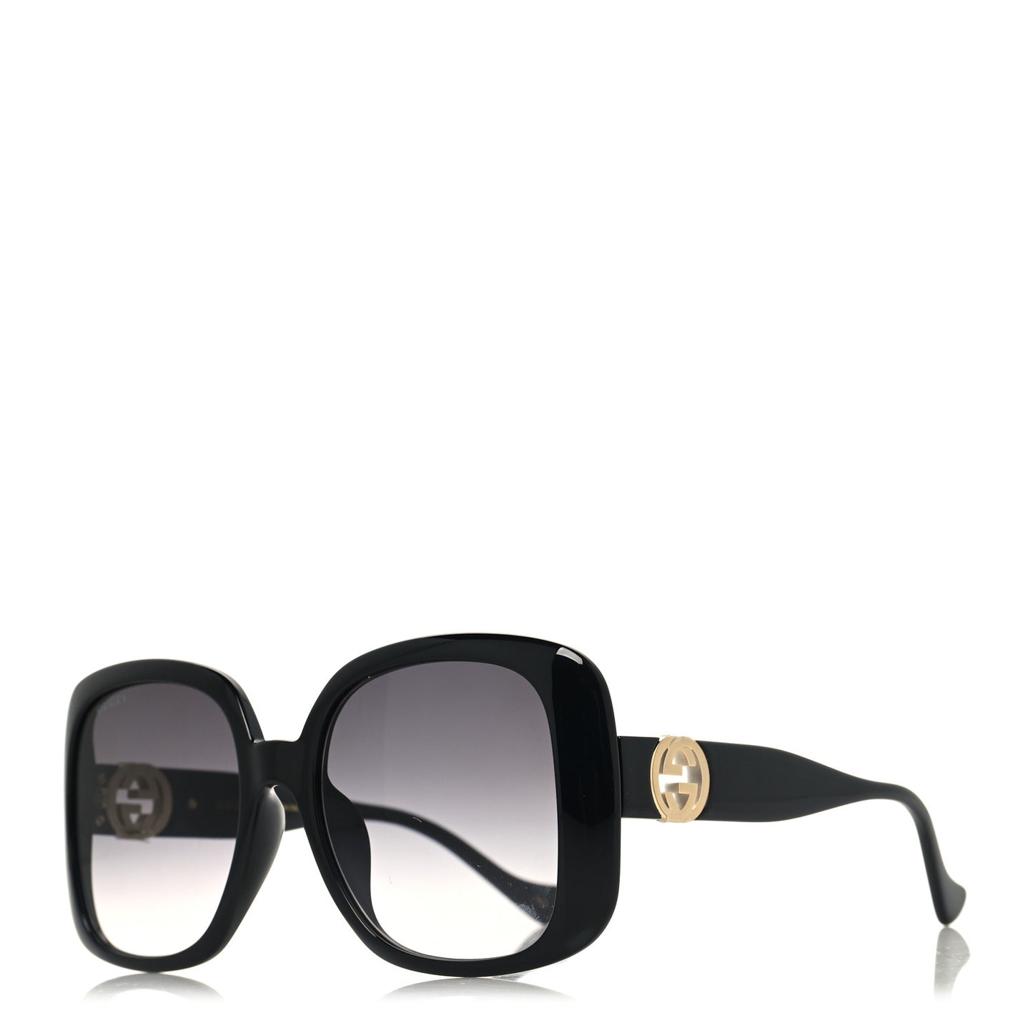 Acetate Square Frame Sunglasses GG1029SA Black