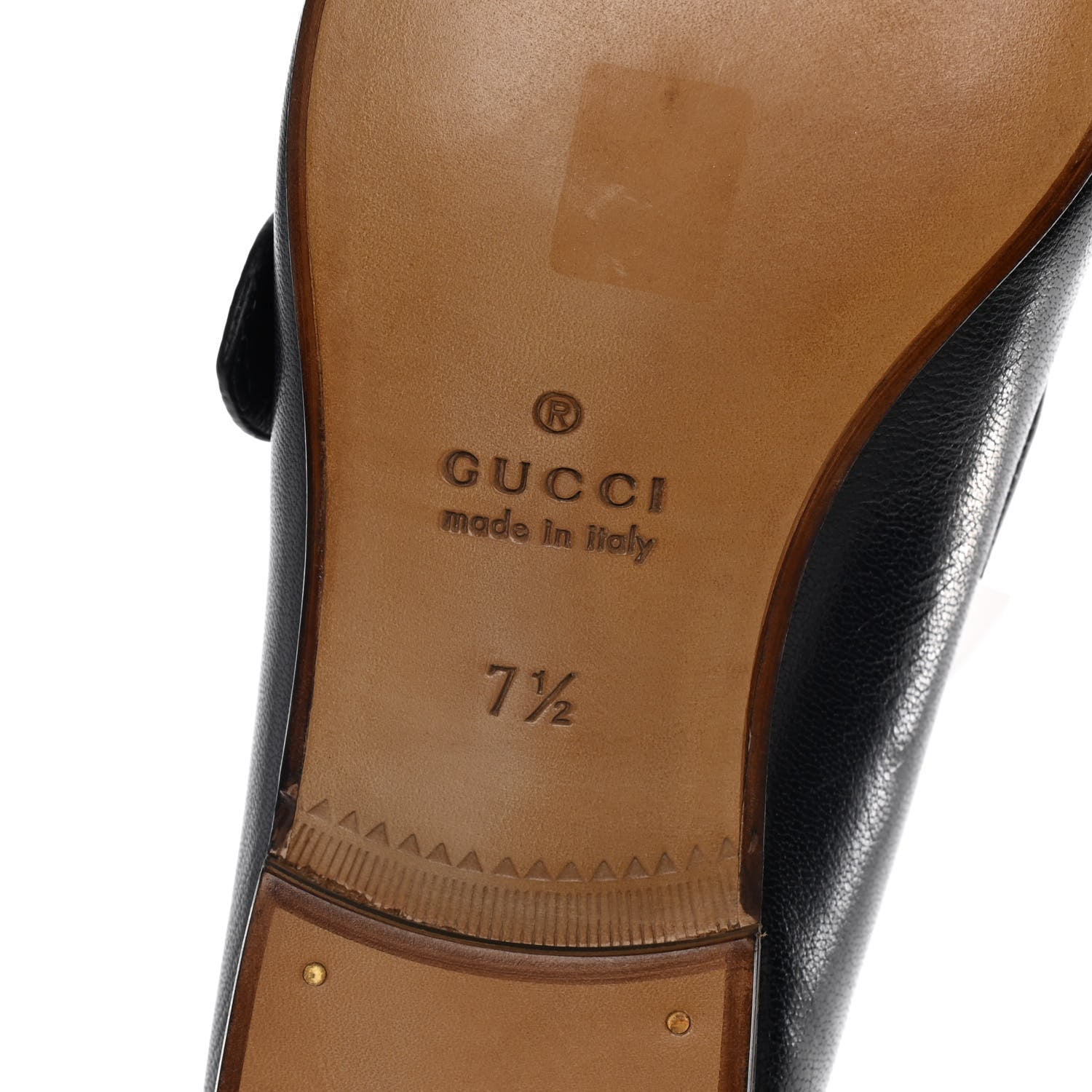 Gucci Goatskin Mens GG Loafers 7.5 Blue 9 of 12