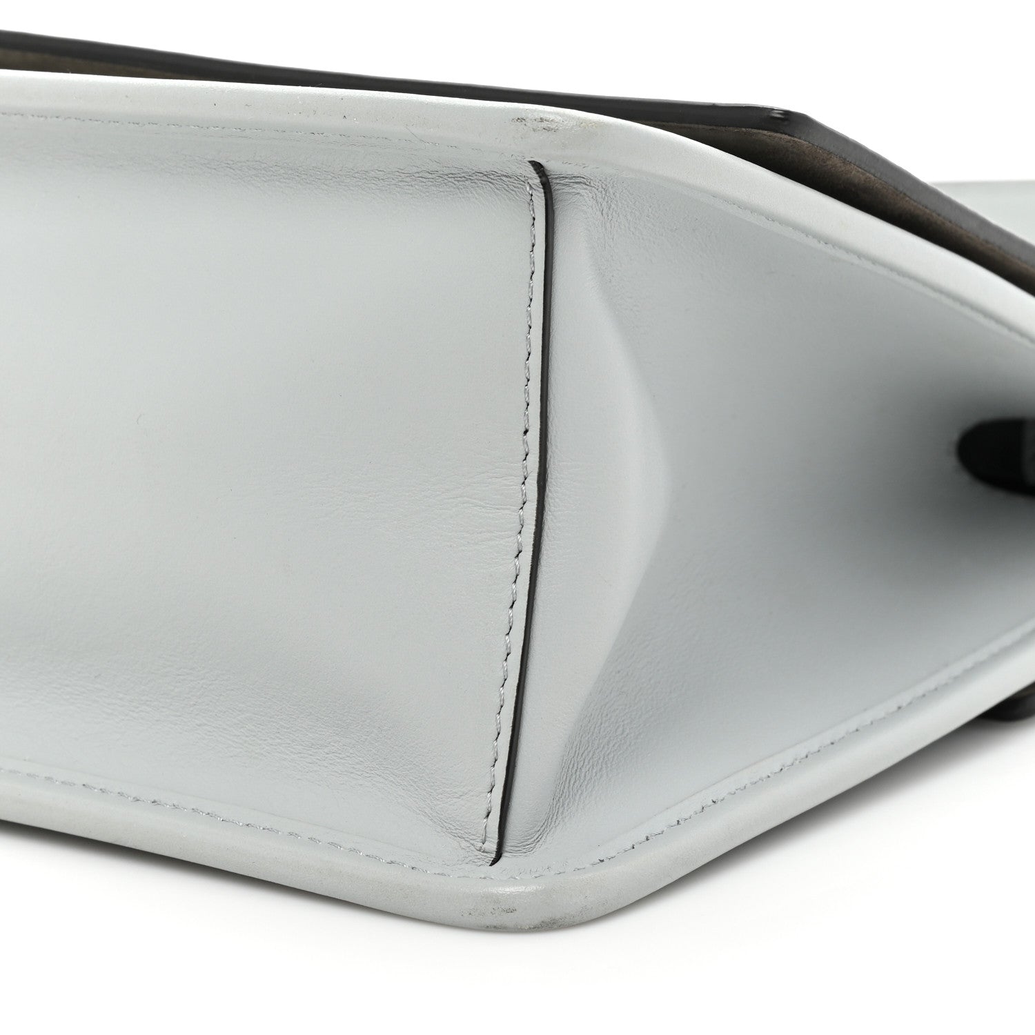 Fendi Vitello Century Opaco F is Fendi Kan I Shoulder Bag Grigio Perla 8 of 20