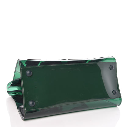 Delvaux PVC The Hero 1829 Brillant Satchel Vert 4 of 8
