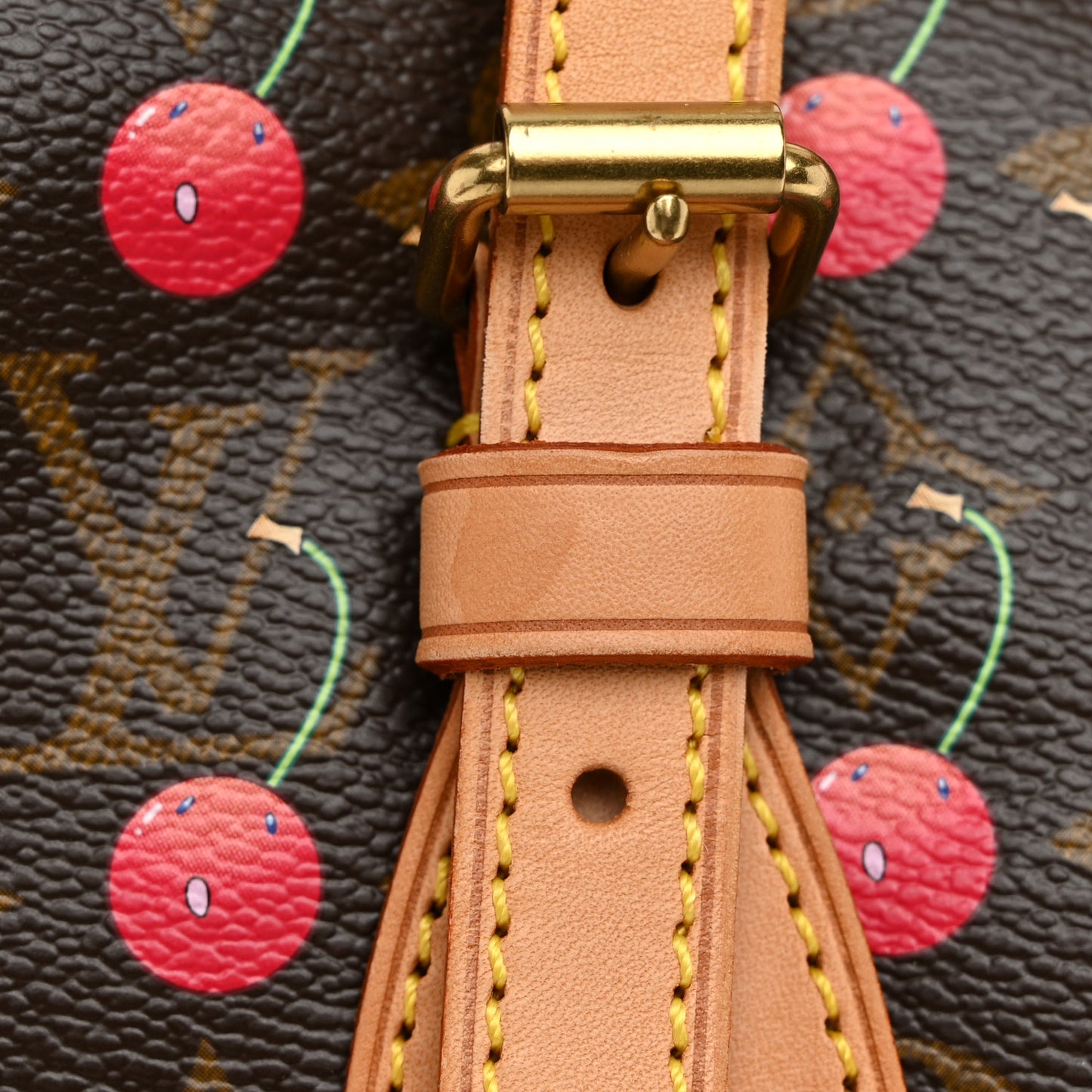 Monogram Cerises Bucket Bag