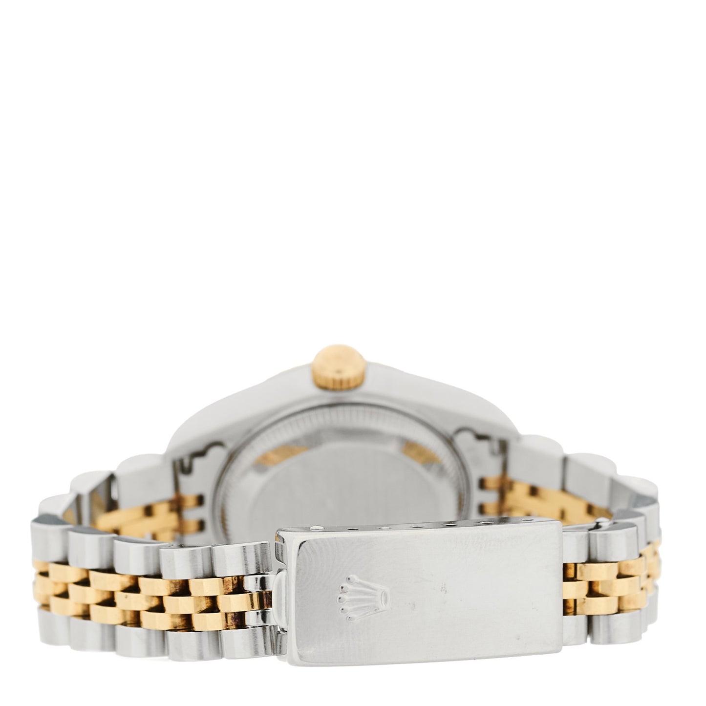 Stainless Steel 18K Yellow Gold Diamond 26mm Oyster Perpetual Datejust Watch Champagne 69173