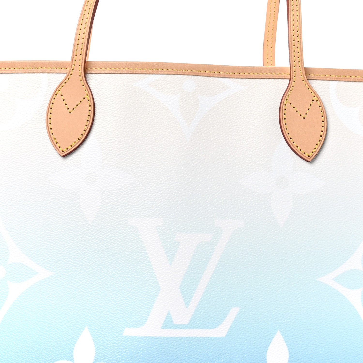 Louis Vuitton Monogram Giant By The Pool Neverfull MM Blue 8 of 10