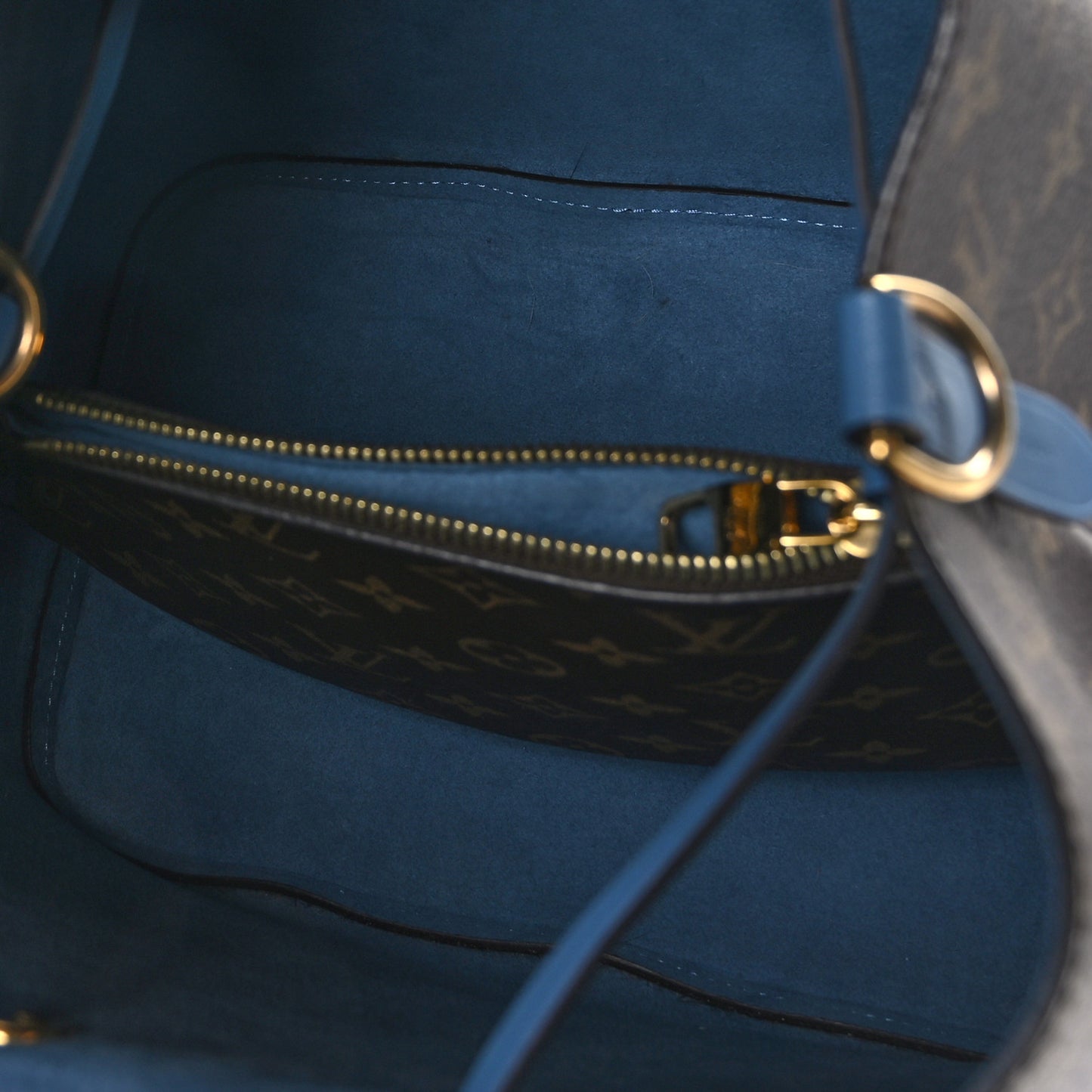 Monogram Neonoe MM Blue Jean