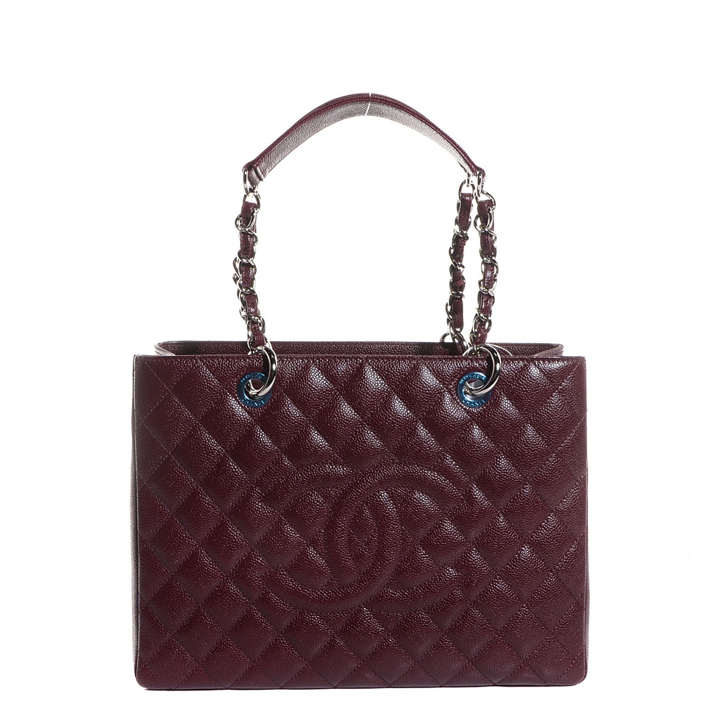 Caviar Grand Shopping Tote GST Bordeaux