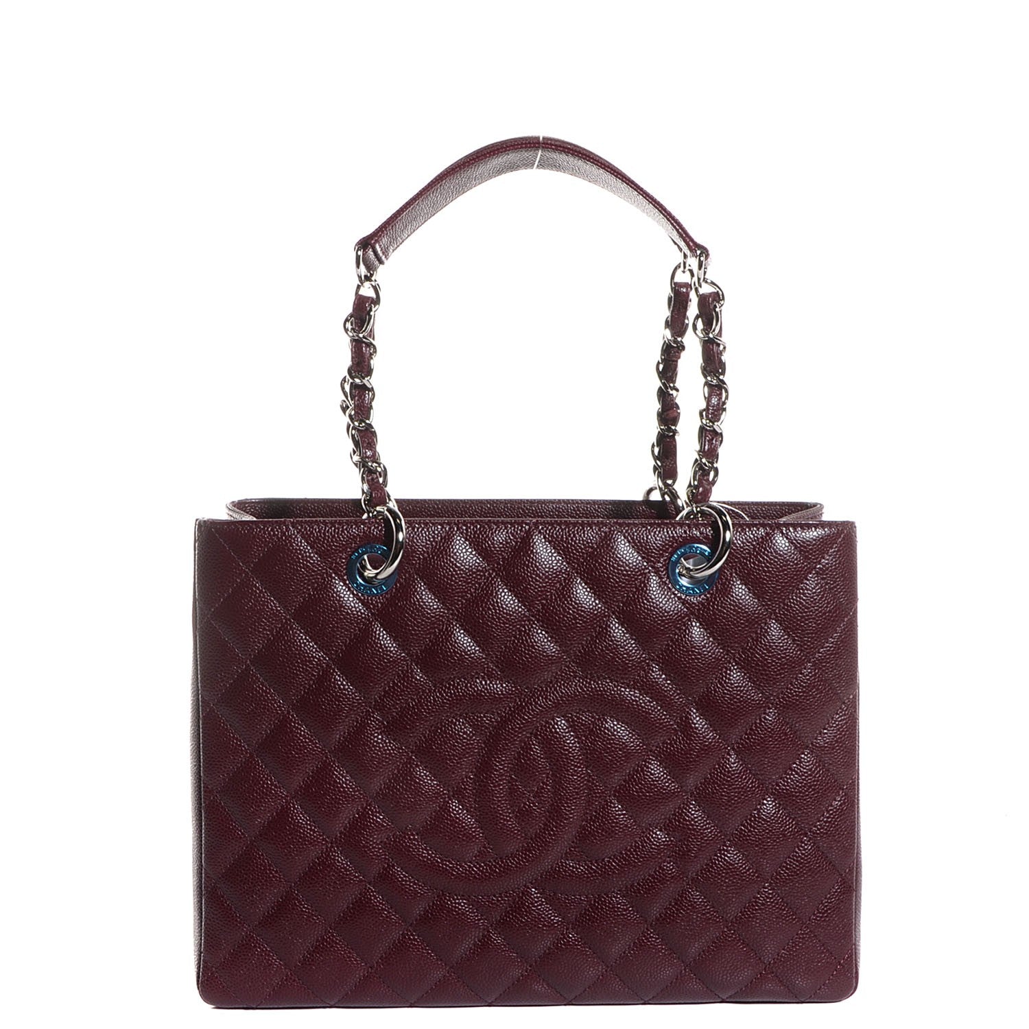 Chanel Caviar Grand Shopping Tote GST Bordeaux 1 of 8