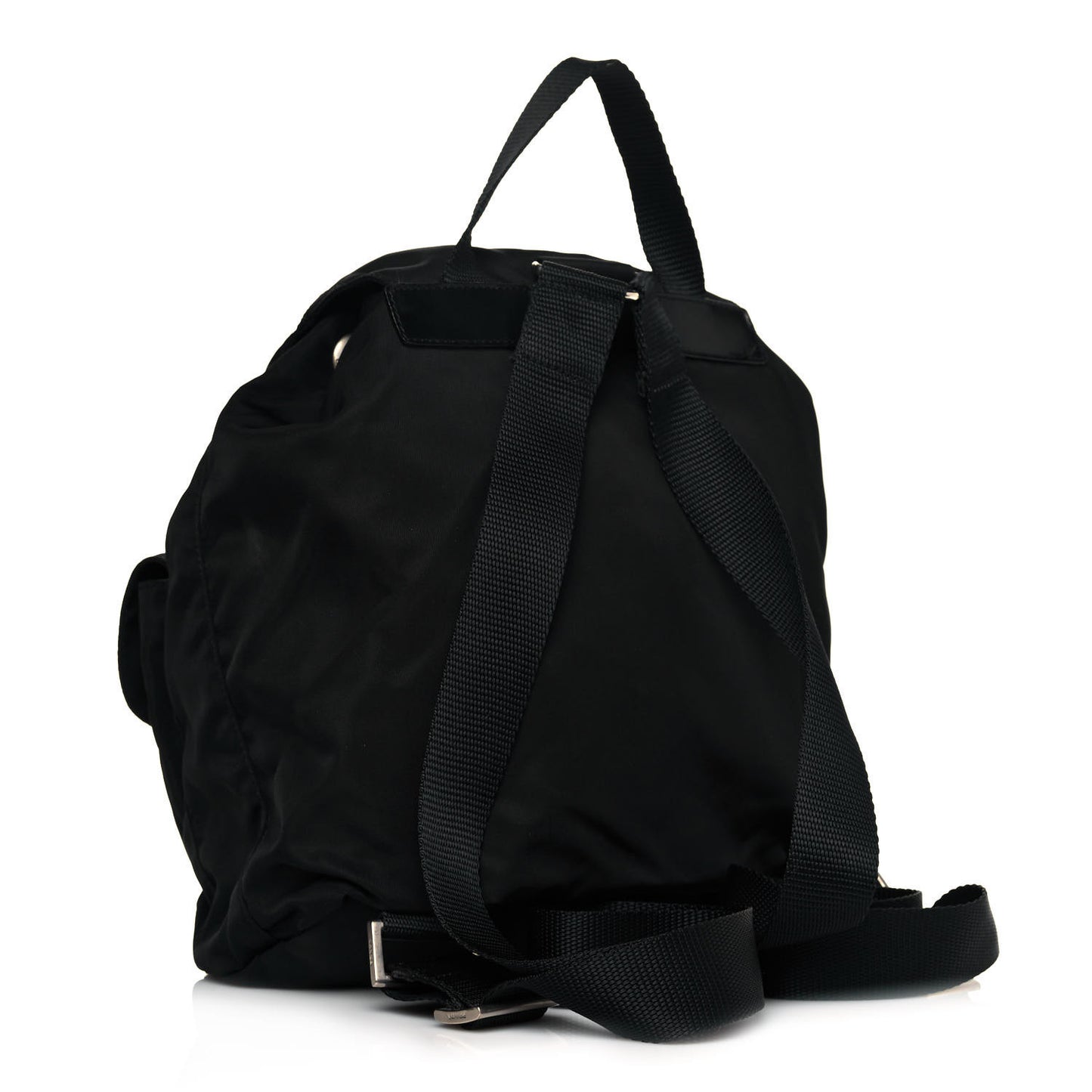 Tessuto Nylon Vela Small Backpack Black