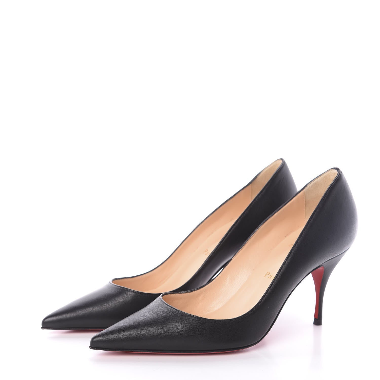 Christian Louboutin Nappa Clare 80 Pumps 36.5 Black 3 of 7