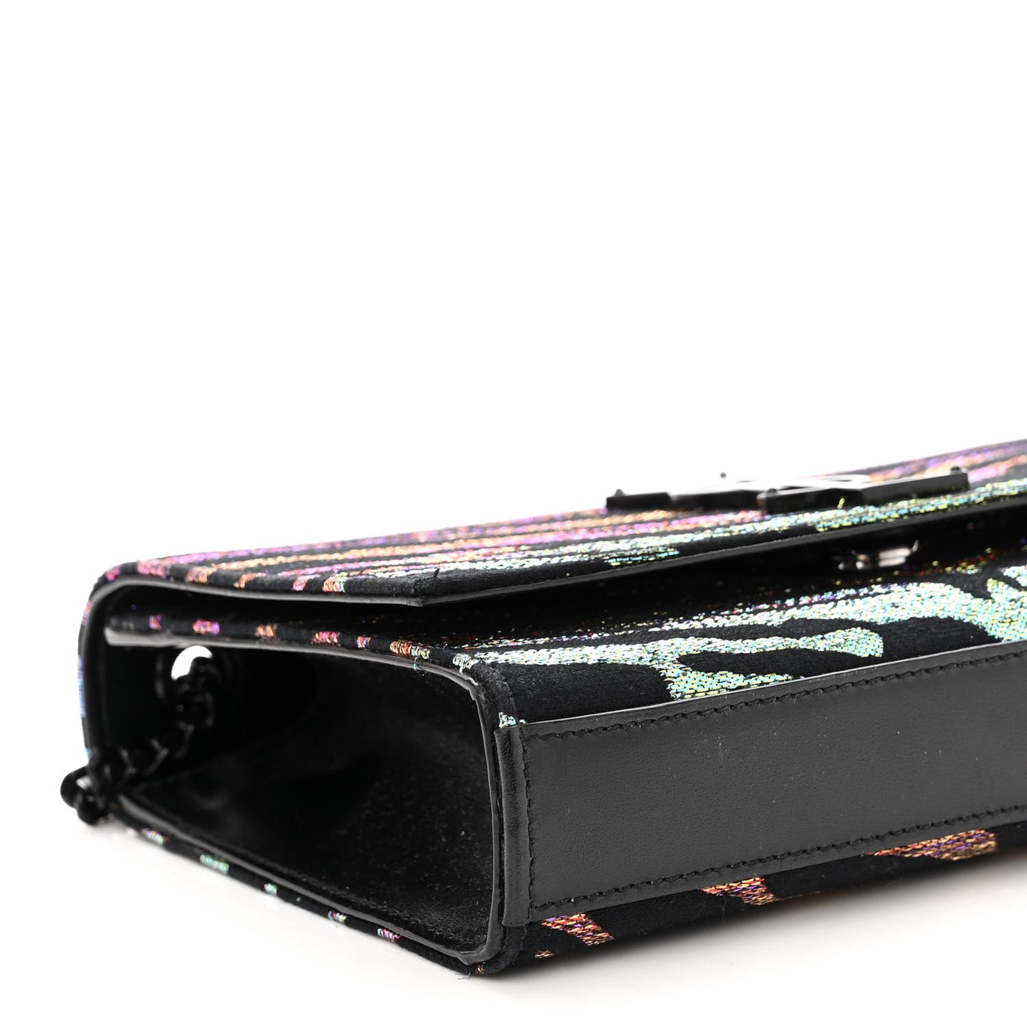 Small Monogram Kate Satchel Black Multicolor
