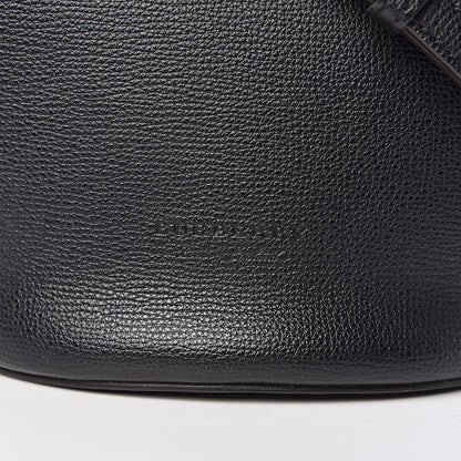 Burberry London Grainy Calfskin Small Lorne Bucket Crossbody Black 7 of 10