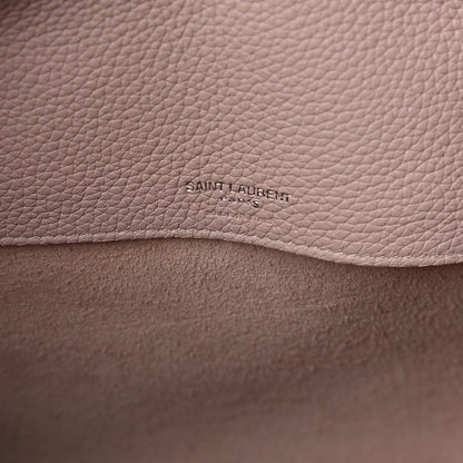 Saint Laurent Grained Calfskin Small Supple Sac De Jour Rose 6 of 15