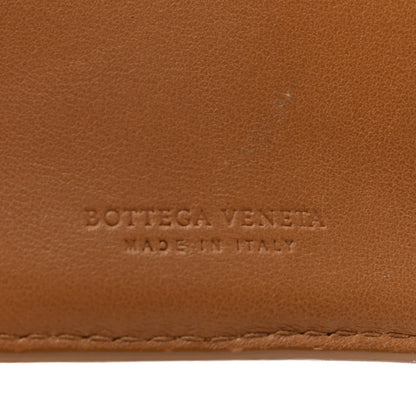 Bottega Veneta Nappa Intrecciato Continental Snap Wallet Noce 6 of 7
