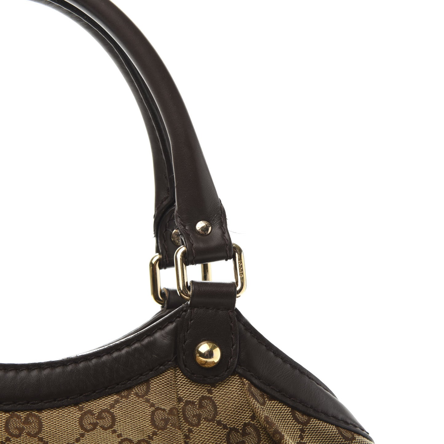 Monogram Medium Sukey Tote Dark Brown