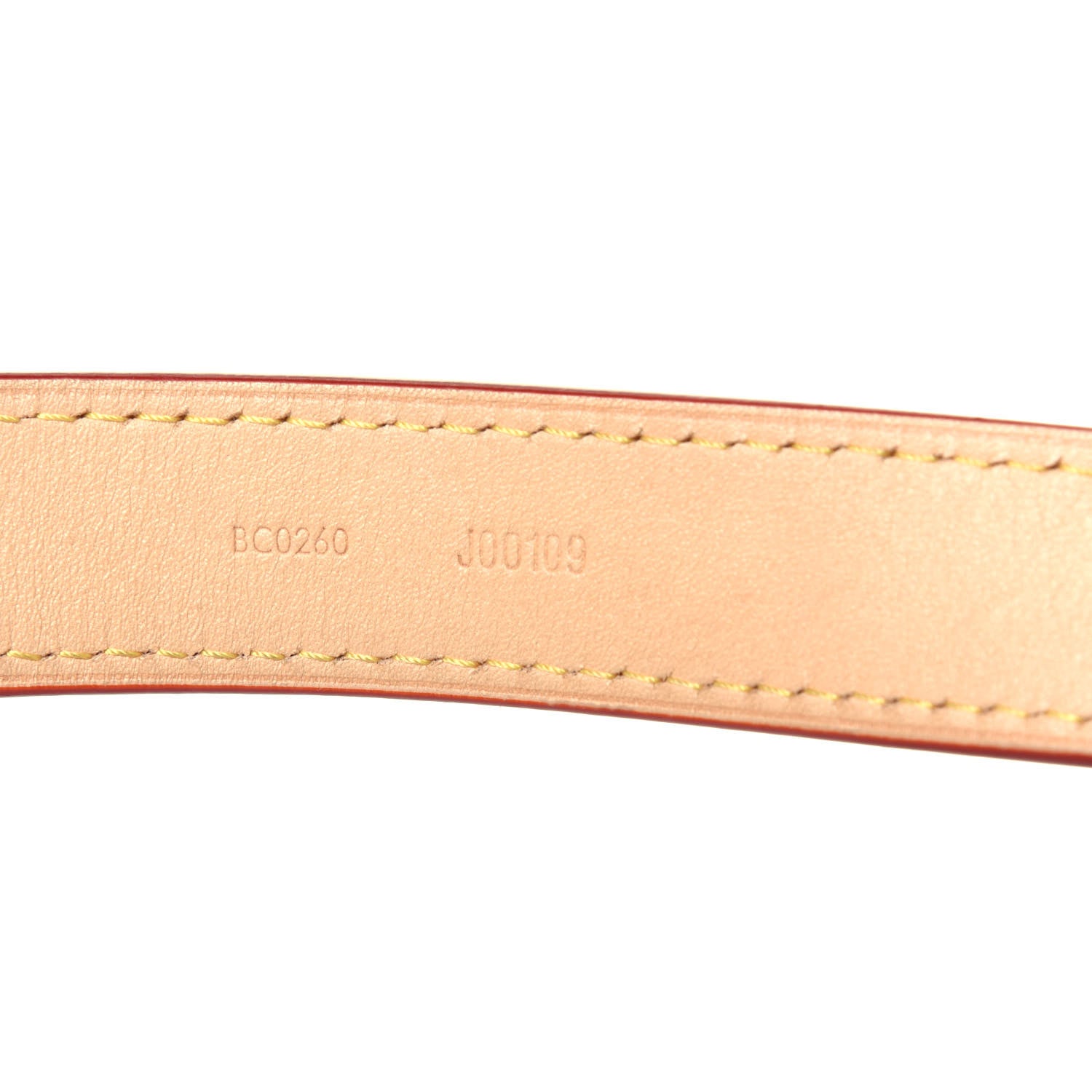 Louis Vuitton Vachetta 25mm Adjustable Shoulder Strap VVN 5 of 9