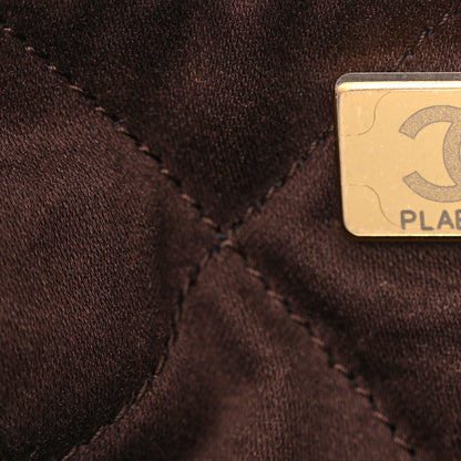 Chanel Shiny Calfskin Quilted Small Chanel 22 Dark Brown 8 of 11