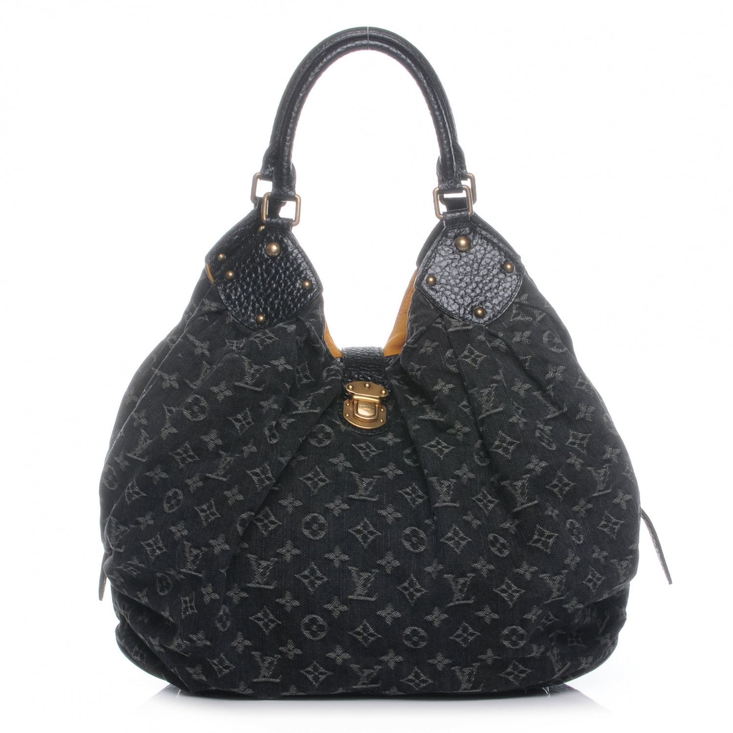Louis Vuitton Denim Mahina XL Black 1 of 6