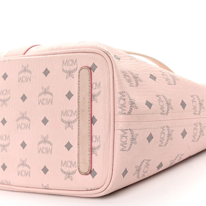 MCM Visetos Medium Liz Reversible Shopper Tote Soft Pink 16 of 21