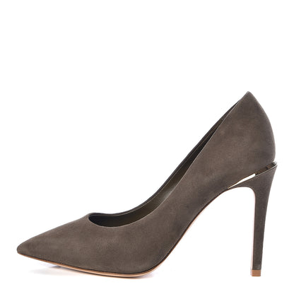 Louis Vuitton Suede First Lady Pumps 37 Kaki 1 of 11