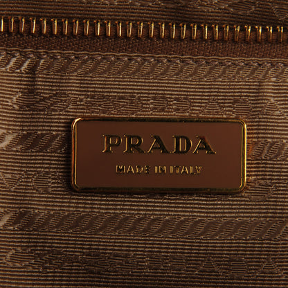 Prada Saffiano Lux Extra Large Galleria Double Zip Tote Caramel 6 of 8