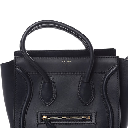 Celine Smooth Calfskin Micro Luggage Navy Blue 11 of 13