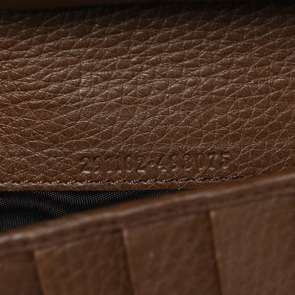 Gucci Cellarius Calfskin Soho Zip Around Organizer Wallet Acero 8 of 11