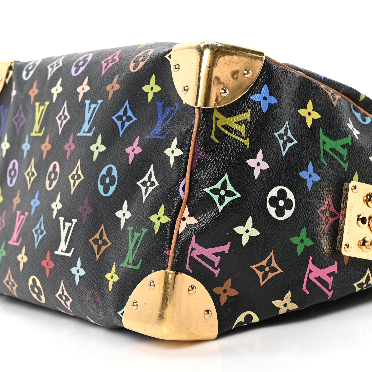 Louis Vuitton Monogram Multicolor Speedy 30 Black 9 of 9