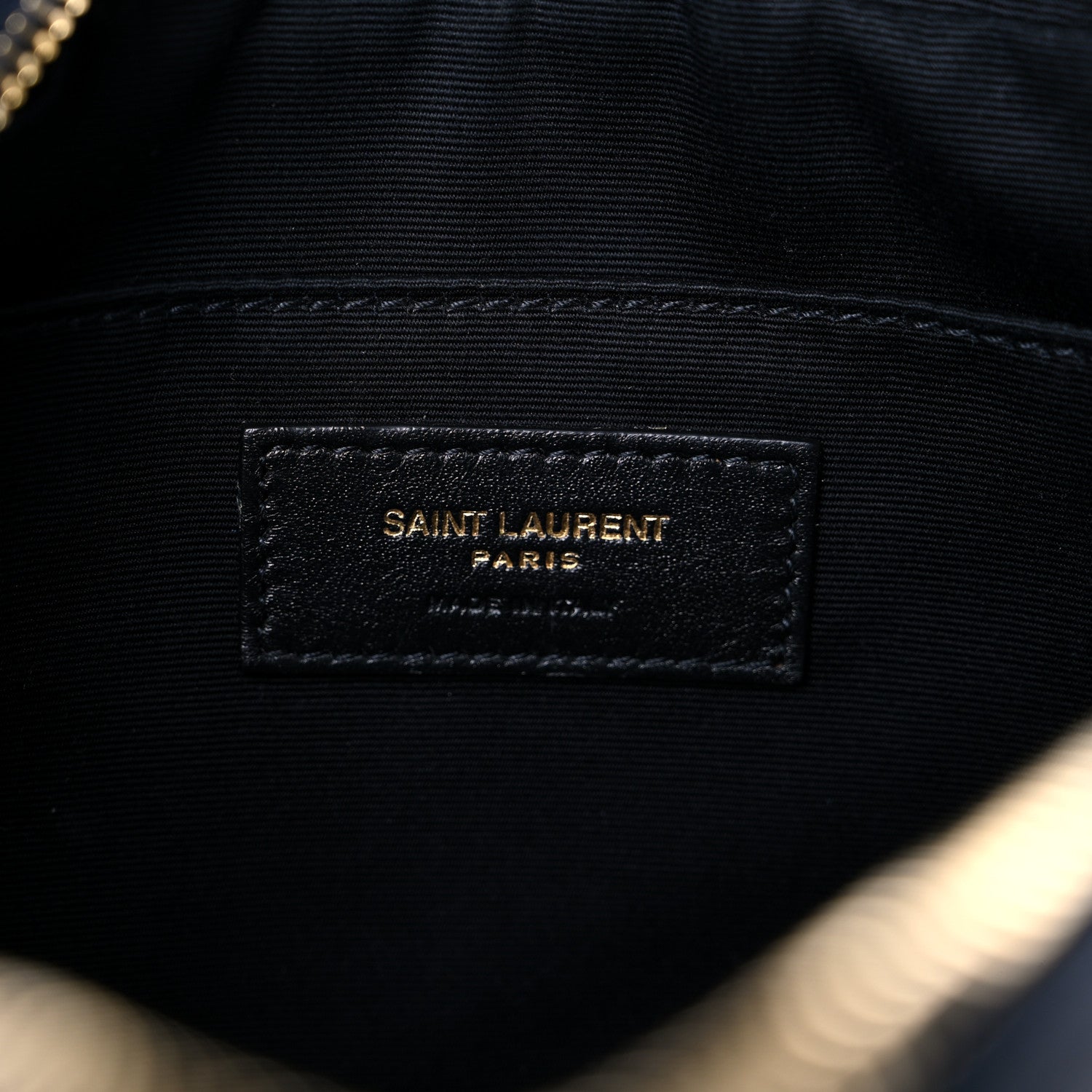 Saint Laurent Calfskin Matelasse Monogram Lou Camera Bag Deep Marine 6 of 11