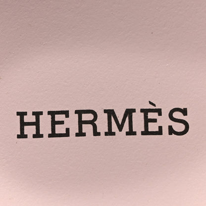 Hermes Suede Goatskin Womens Chypre Sandals 40 Rose Porcelaine 7 of 10