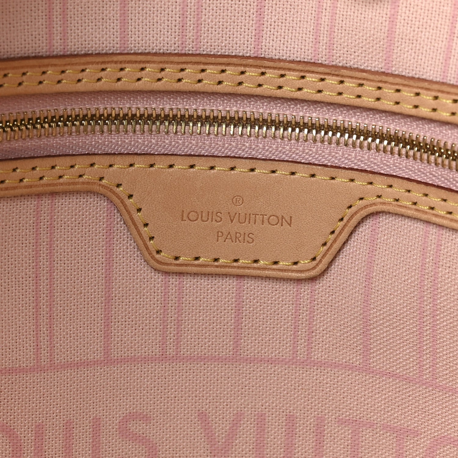 Louis Vuitton Damier Azur Neo Neverfull GM Rose Ballerine 6 of 10