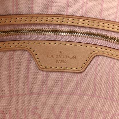 Louis Vuitton Damier Azur Neo Neverfull GM Rose Ballerine 6 of 10