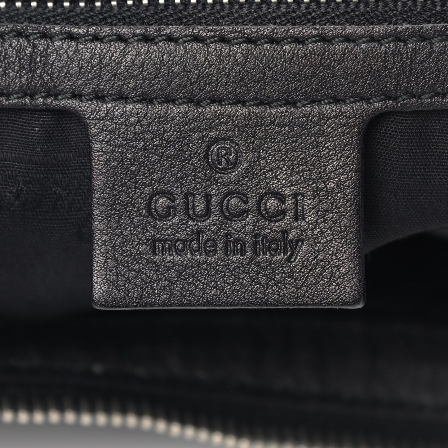Guccissima Large GG Twins Hobo Black