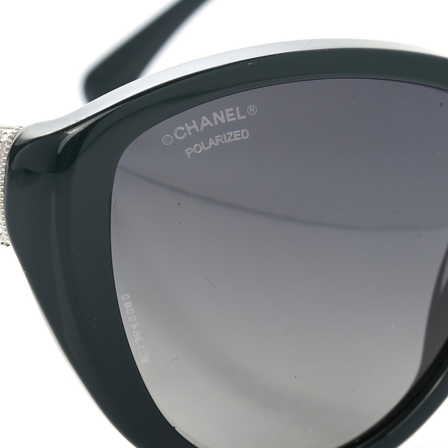 Crystal Bijoux Polarized Sunglasses 5298-B Black