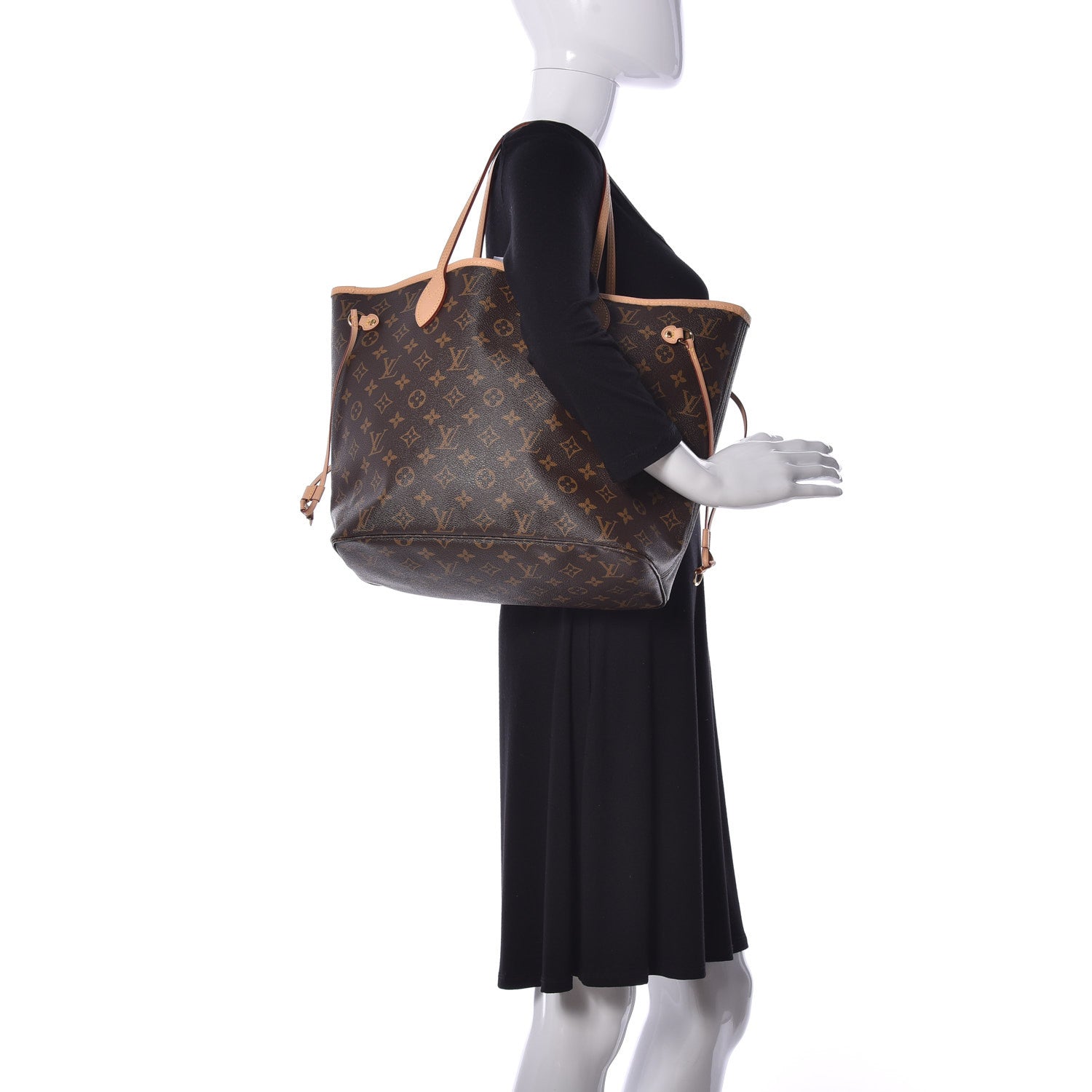 Louis Vuitton Monogram Neo Neverfull MM 2 of 9