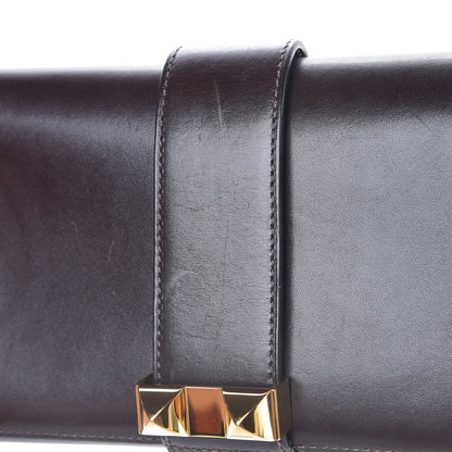 Hermes Box Medor 23 Clutch Chocolate 10 of 24
