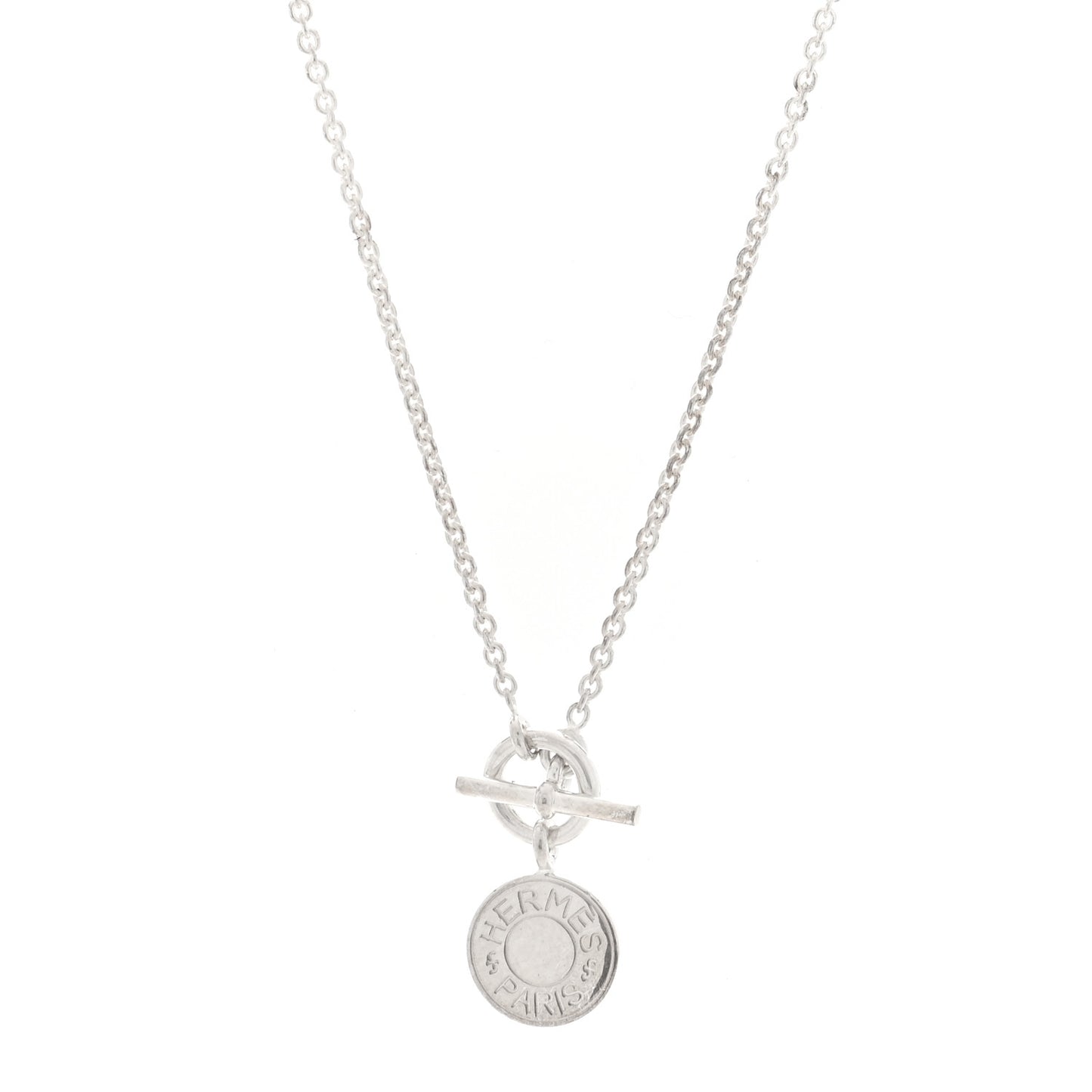 Sterling Silver Amulettes H Confettis Pendant Necklace