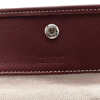 Goyard Goyardine Pouch Burgundy 6 of 6