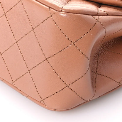 Chanel Lambskin Quilted Mini Pearl Crush Flap Brown Brown 10 of 11