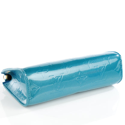 Louis Vuitton Vernis Trousse Cosmetic Pouch Blue Galactic 3 of 7