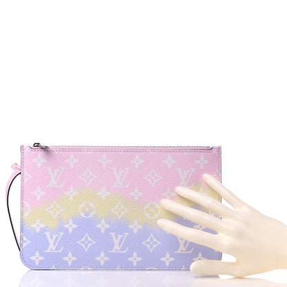 Louis Vuitton Monogram Escale Neverfull MM GM Pochette Pastel 2 of 7