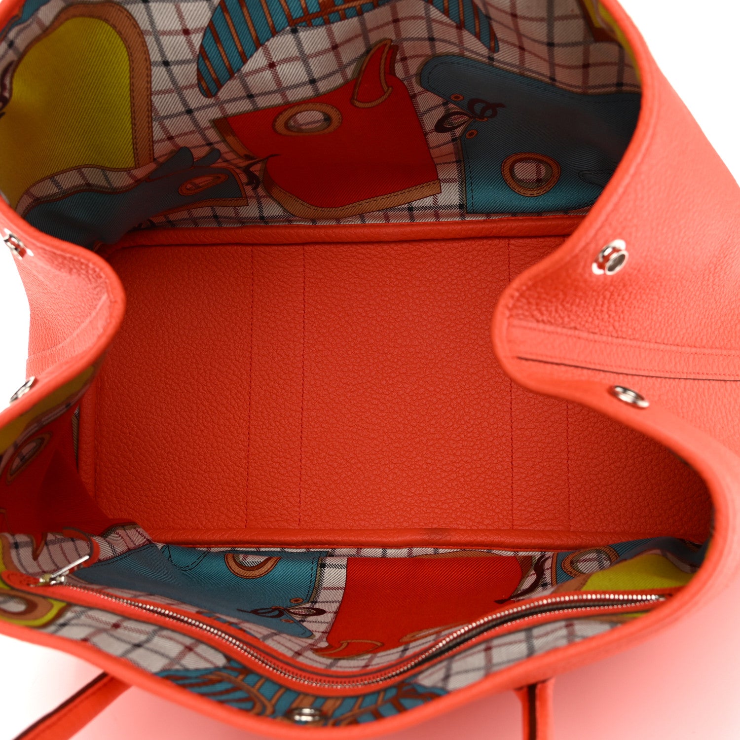 Hermes Negonda Garden Party 36 MM Orange Poppy 5 of 10