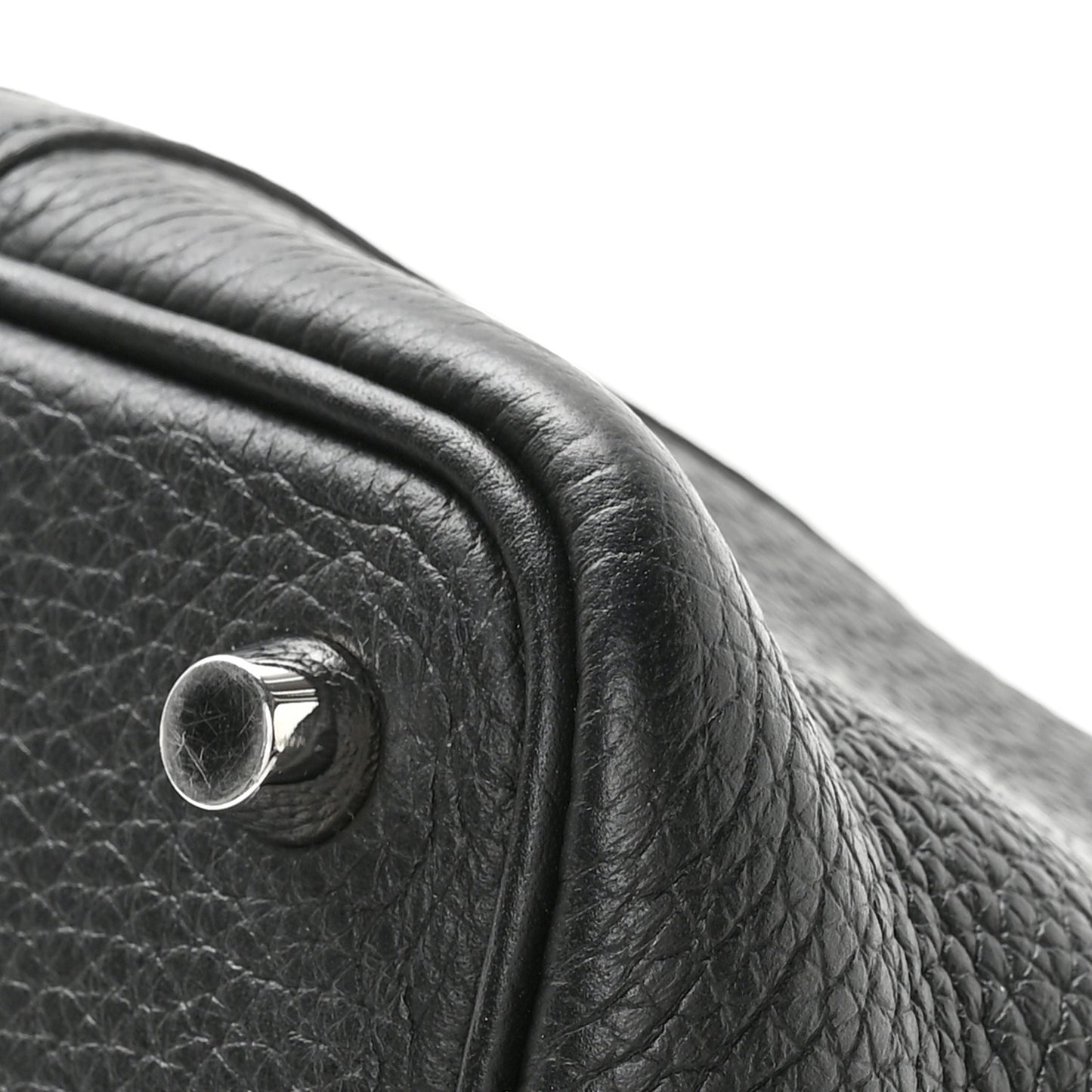 Taurillon Clemence Picotin Lock 18 PM Black