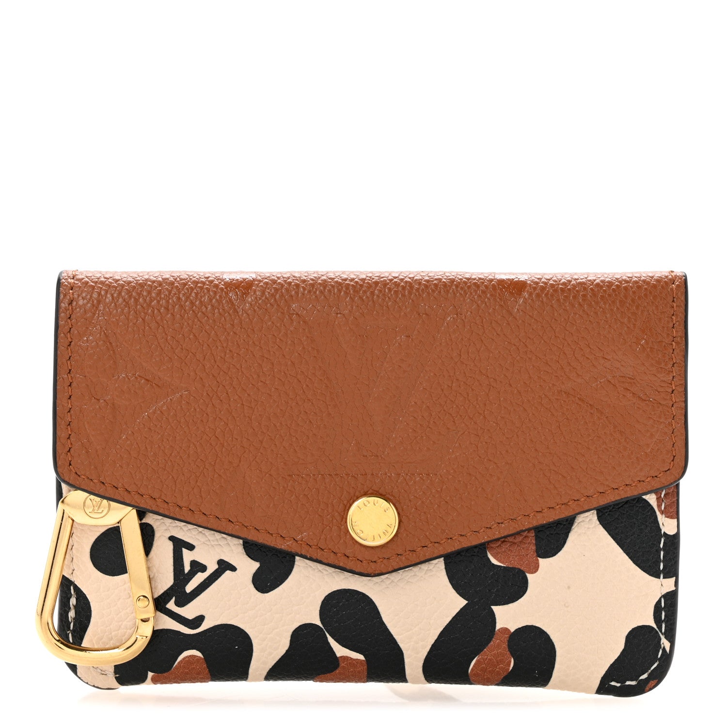 Louis Vuitton Empreinte Monogram Giant Wild At Heart Key Pouch Caramel 1 of 8
