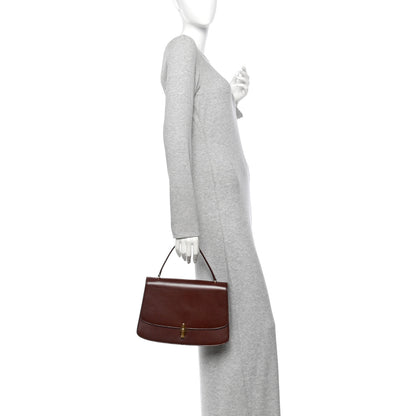 The Row Calfskin Medium The Sofia 11.75 Top Handle Bourbon 2 of 9